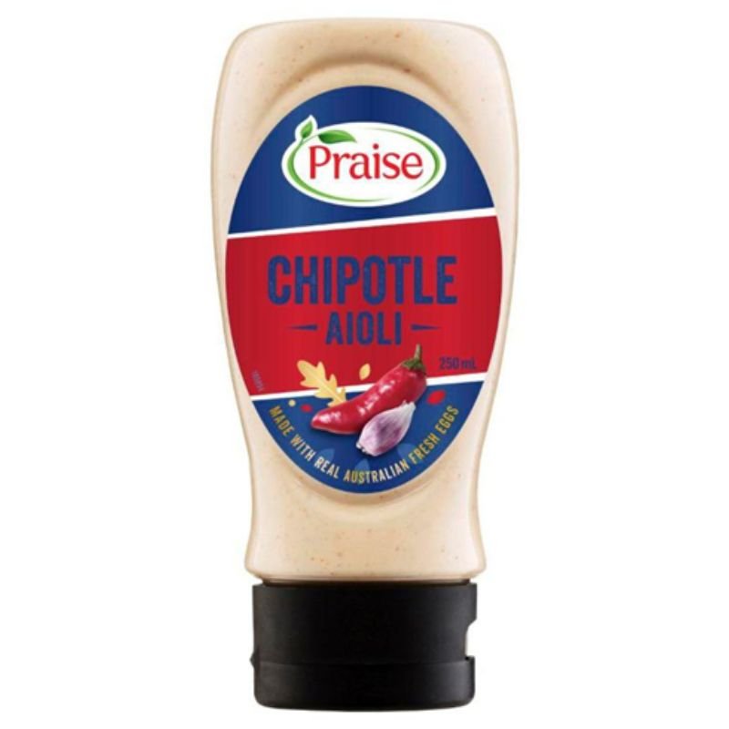 Praise Squeeze Chipotle Aioli 250mL