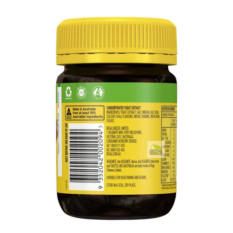 [Expiry Date: 23/03/2027] Vegemite Gluten Free 235g
