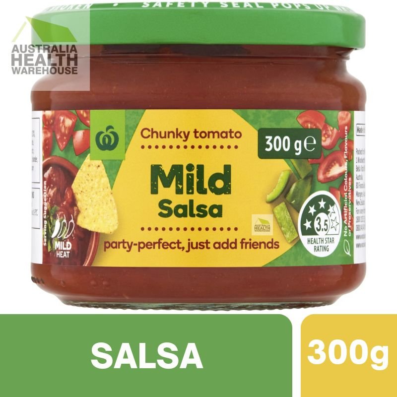[Expiry Date: 30/04/2027]  Woolworths Mild Salsa 300g