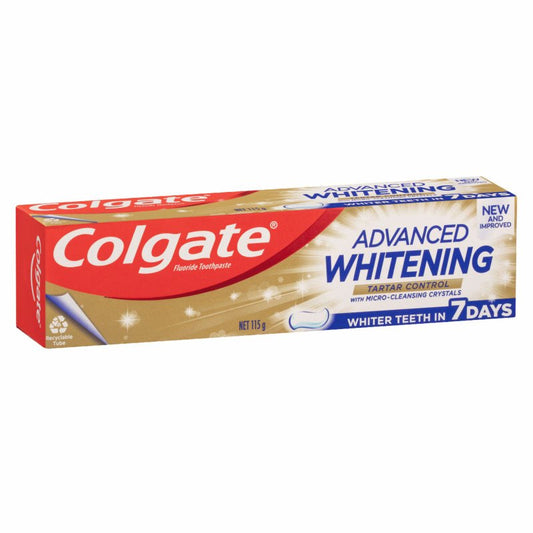 Colgate Advanced Whitening Tartar Control Toothpaste 120g