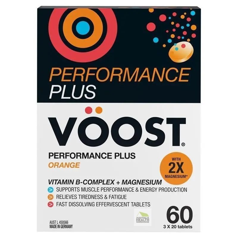 [Expiry: 07/2027]  Voost Performance Plus Orange Effervescent 60 Pack