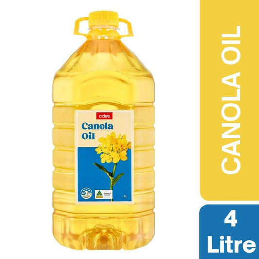 Coles Canola Oil 4 Litre