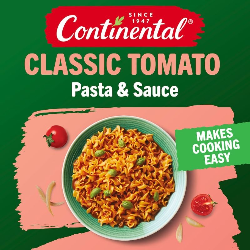 [Expiry: 12/11/2027] Continental Classic Tomato Pasta & Sauce 80g
