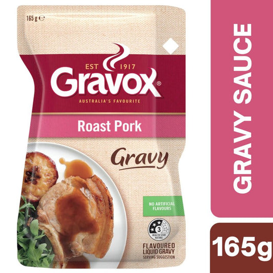 [Expiry Date: 25/08/2027] Gravox Roast Pork Liquid Gravy Pouch 165g
