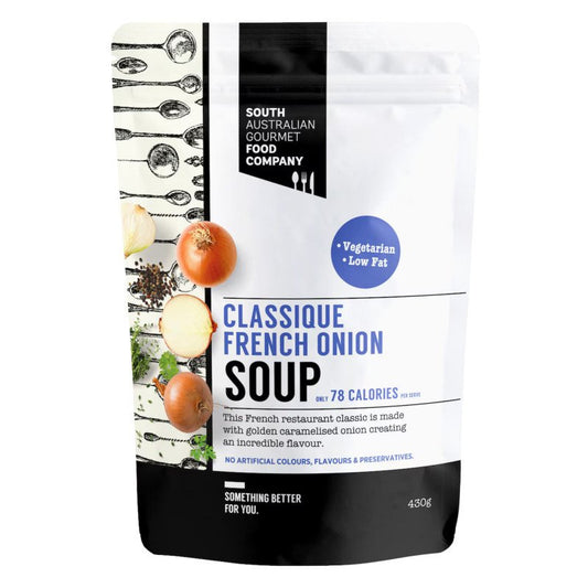 [Expiry Date: 29/09/2027] South Australian Gourmet Food Company Classique French Onion Soup 430g