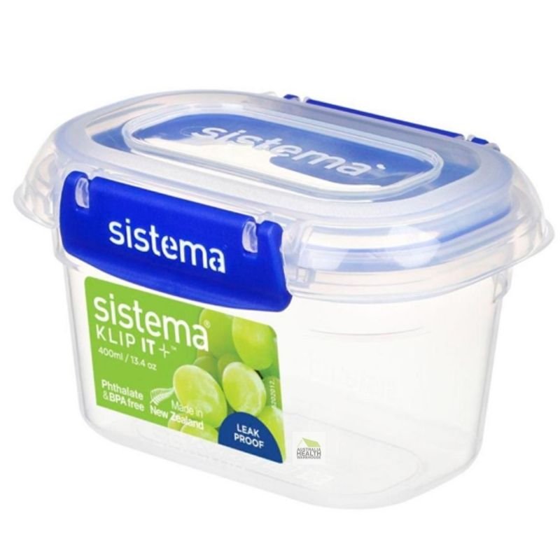 Sistema KLIP IT Plus Rectangle Food Storage Container 400mL