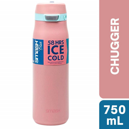 Smash Blue Stainless Steel Triple Wall Chugger 750mL (PINK)