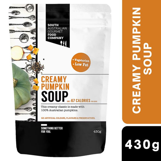 [Expiry Date: 29/01/2028] South Australian Gourmet Food Company Creamy Pumpkin Soup 430g