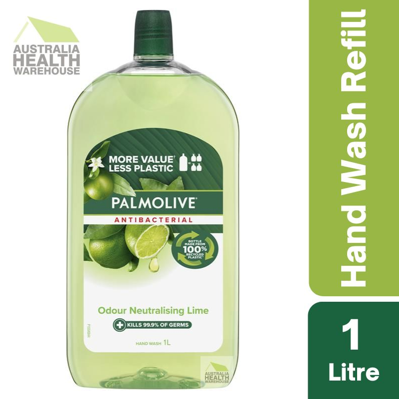 Palmolive Antibacterial Lime Hand Wash Soap Refill 1 Litre