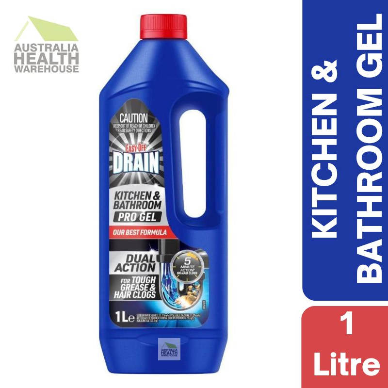 Easy-Off Drain Kitchen & Bathroom Pro Gel  1 Litre