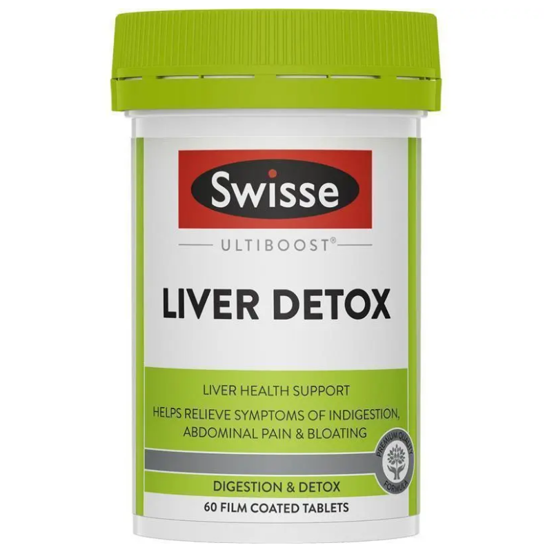 [Expiry Date: 01/2029] Swisse Ultiboost Liver Detox 60 Tablets