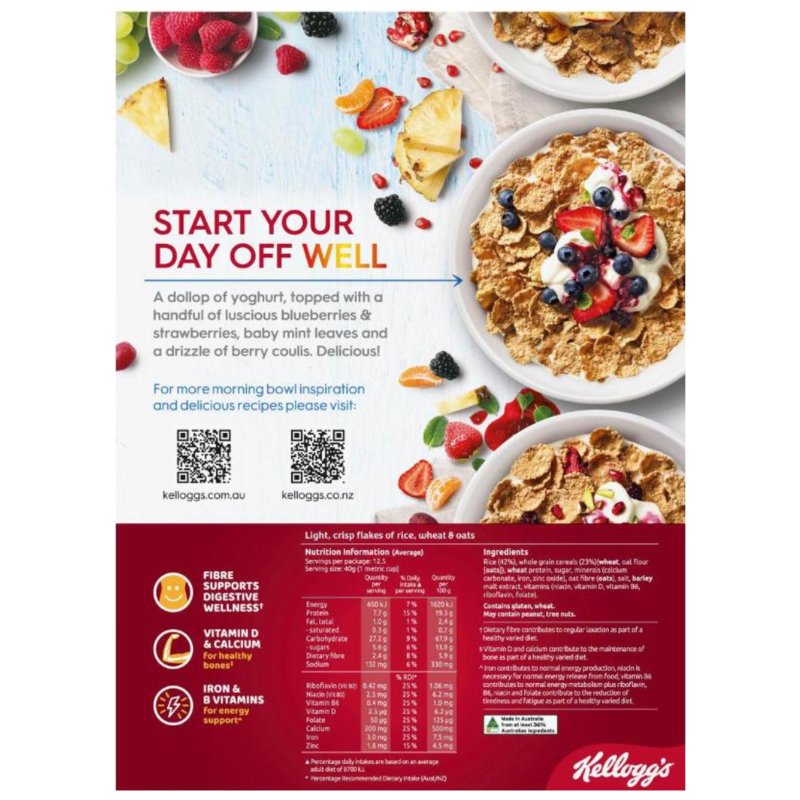 [Expiry Date: 14/04/2027] Kellogg's Special K Original Cereal 500g