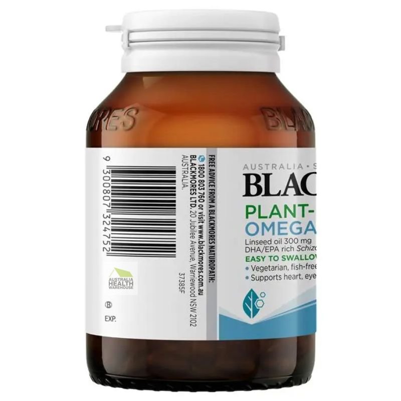 [Expiry: 10/05/2027] Blackmores Plant-Based Omega Mini 120 Capsules
