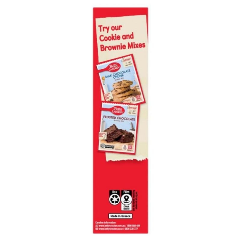 [Expiry Date: 11/06/2027] Betty Crocker Triple Chocolate Brownie Mix 500g