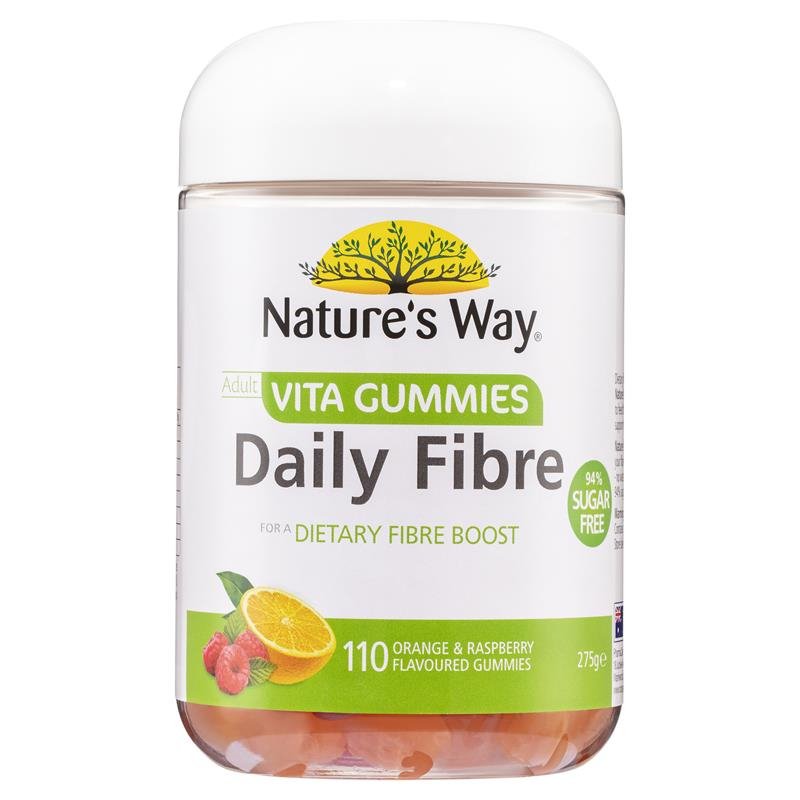 [Expiry: 05/2026] Nature's Way Adult Vita Gummies Daily Fibre 110 Gummies