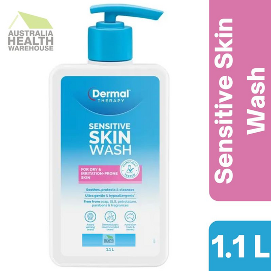 Dermal Therapy Sensitive Skin Wash 1.1 Litre