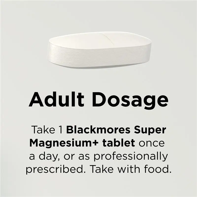 [Expiry Date: 12/12/2027] Blackmores Super Magnesium Plus 200 Tablets