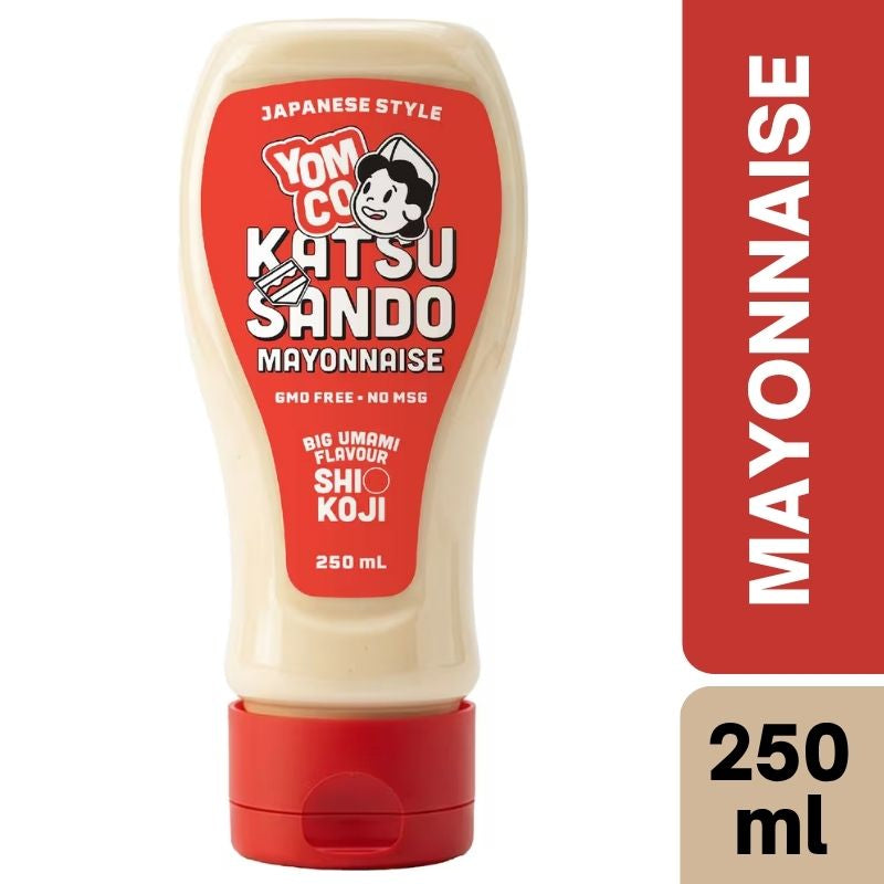[CLEARANCE Expiry Date: 17/11/2026] Yomco Katsu Sando Japanese Style Mayonnaise 250mL