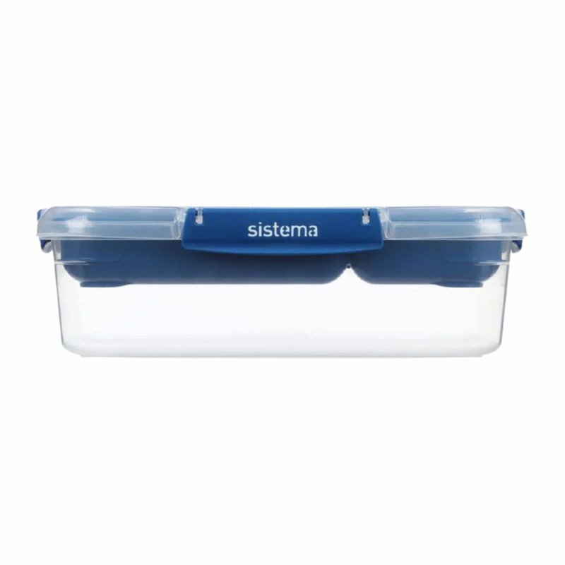 Sistema To Go Rectangle Stax Food Container 2.2 Litre (Blue)