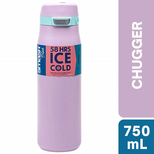 Smash Blue Stainless Steel Triple Wall Chugger 750mL (PURPLE)