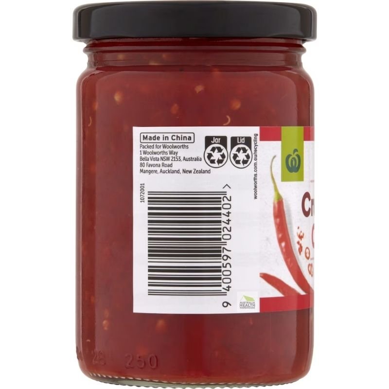 Woolworths Crushed Chilli 230g