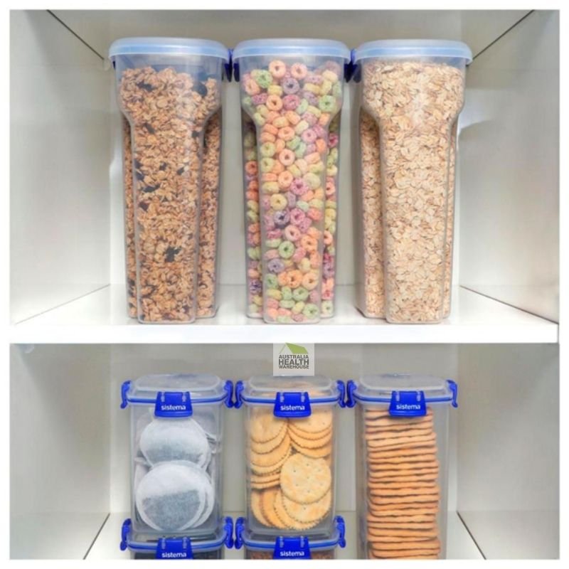 Sistema KLIP IT Plus Square Food Storage Container 2.2 Litre