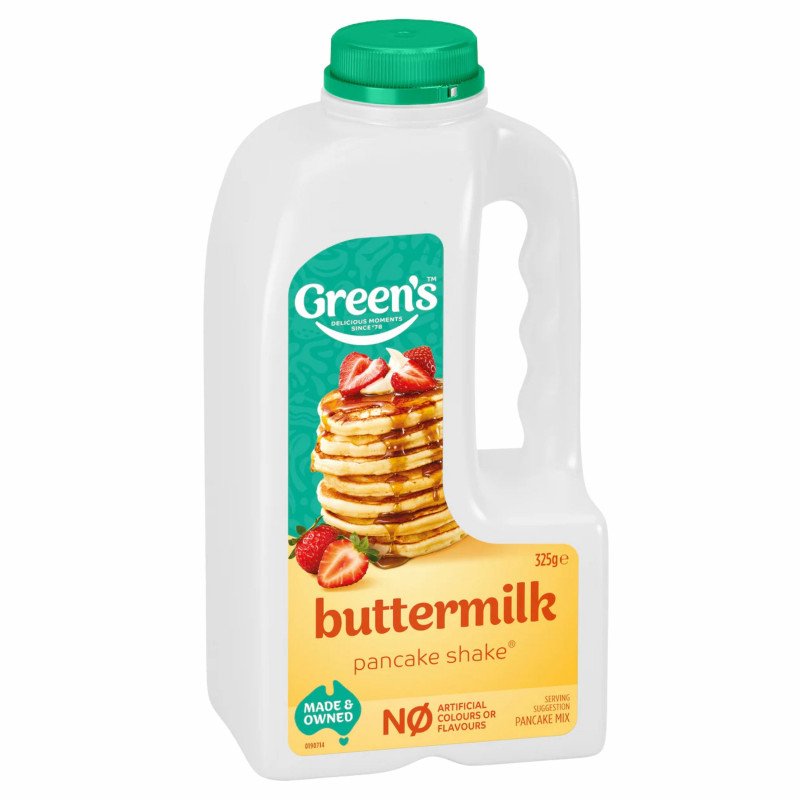[Expiry Date: 16/03/2027] Green's Buttermilk Pancake Shake Mix 325g