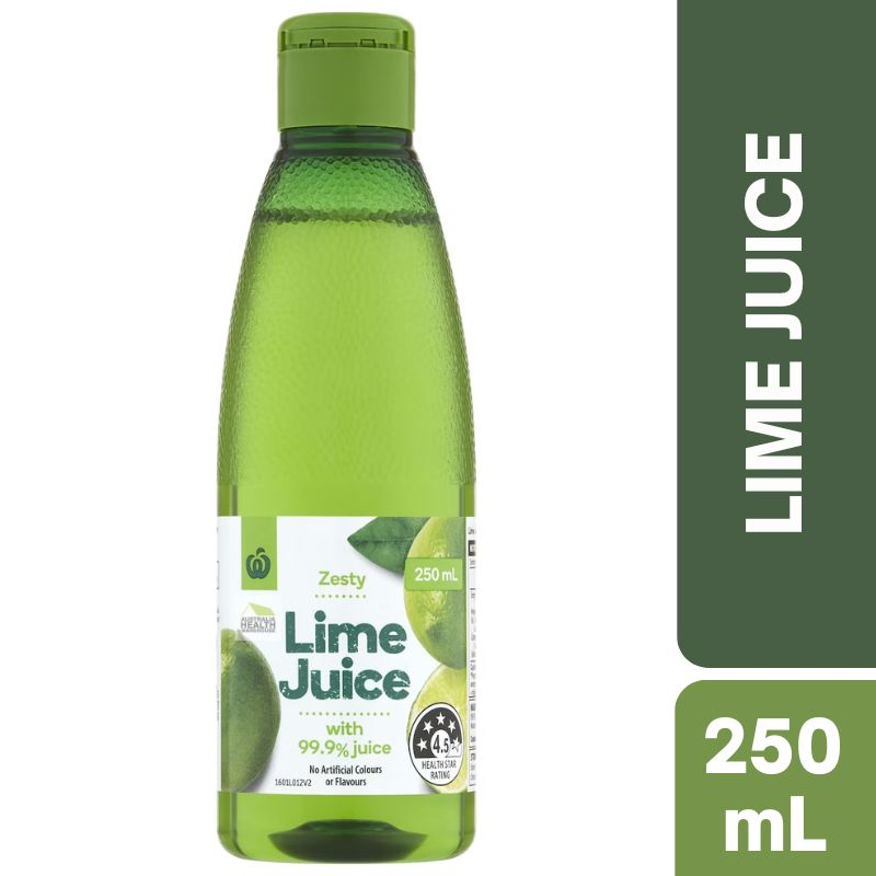 [Expiry Date: 24/11/2026] Woolworths Lime Juice 250mL