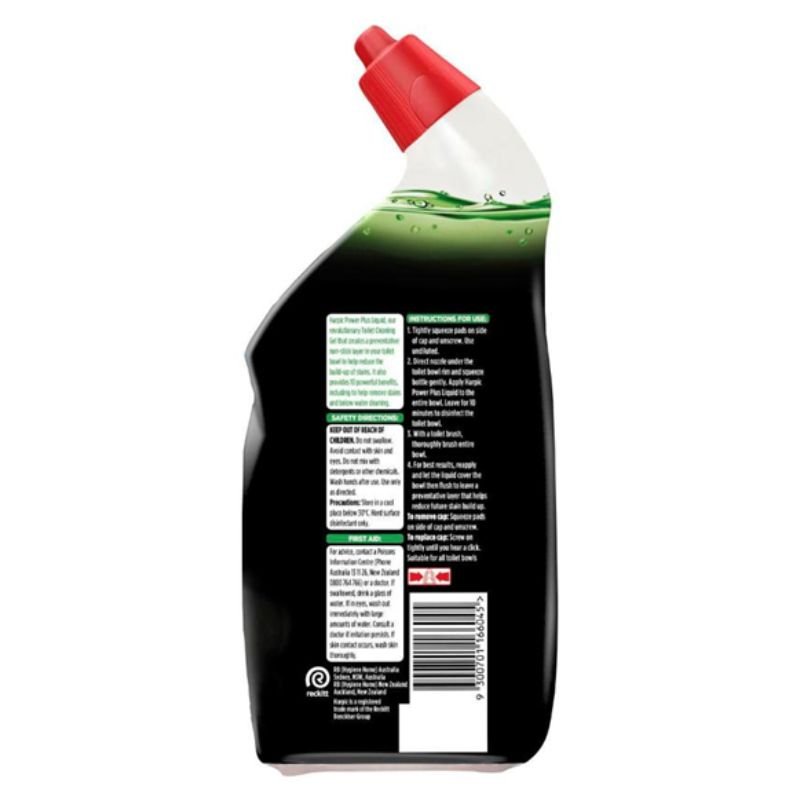 [Expiry Date: 22/12/2027] Harpic Power Plus 10X Actions Pine Forest Toilet Cleaner 500mL