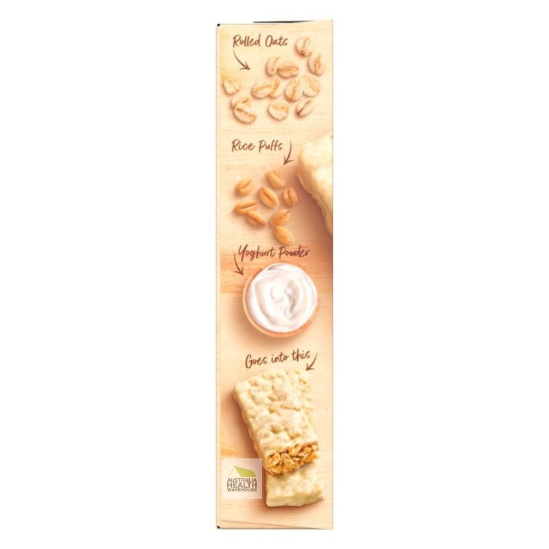 [Expiry: 19/07/2025] Coles Muesli Bars Strawberry Flavoured Yoghurt Topped 8 Pack 248g