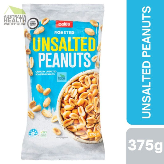 Coles Peanuts Unsalted  375g