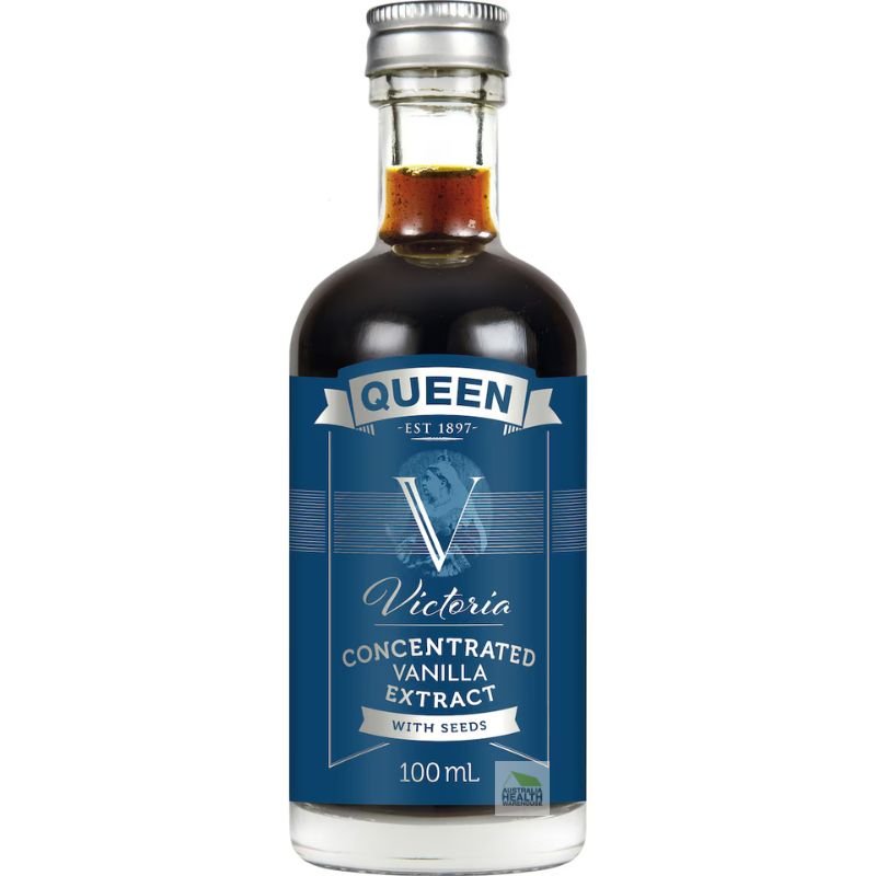 Queen Victoria Concentrated Vanilla Extract with Seeds 100mL