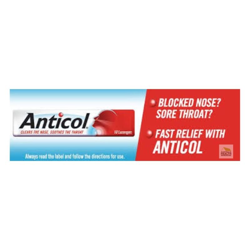 [Expiry: 08/2027] Anticol 3x10 Lozenges Multipack