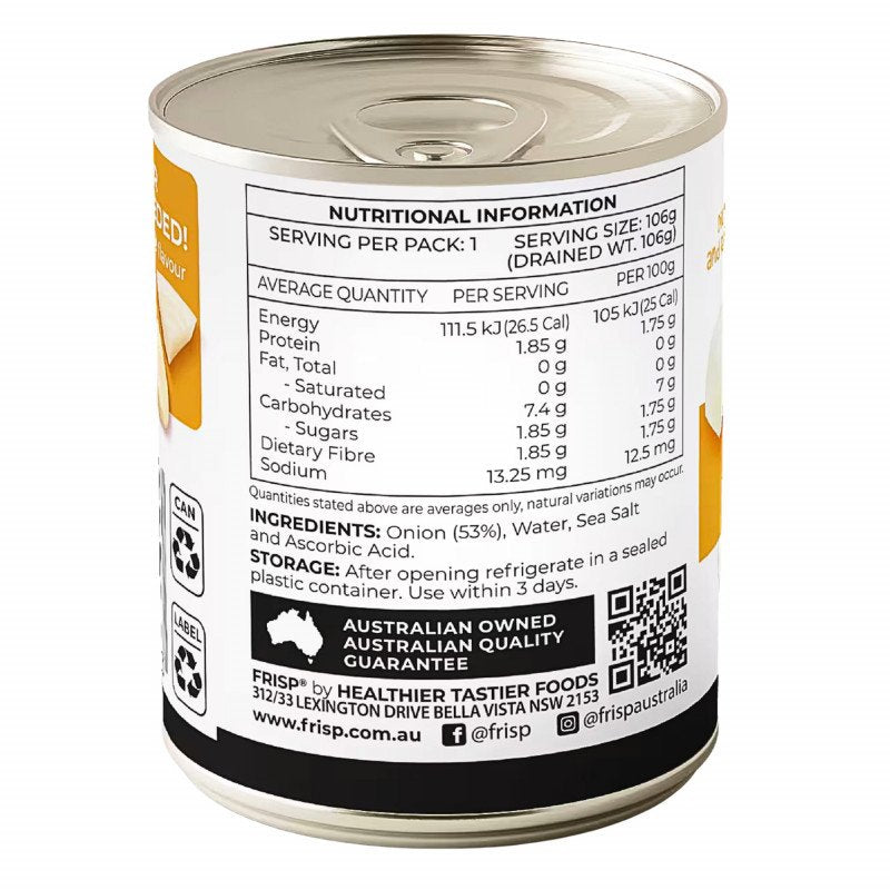 [Expiry: 03/11/2028] Frisp Onion Diced 200g