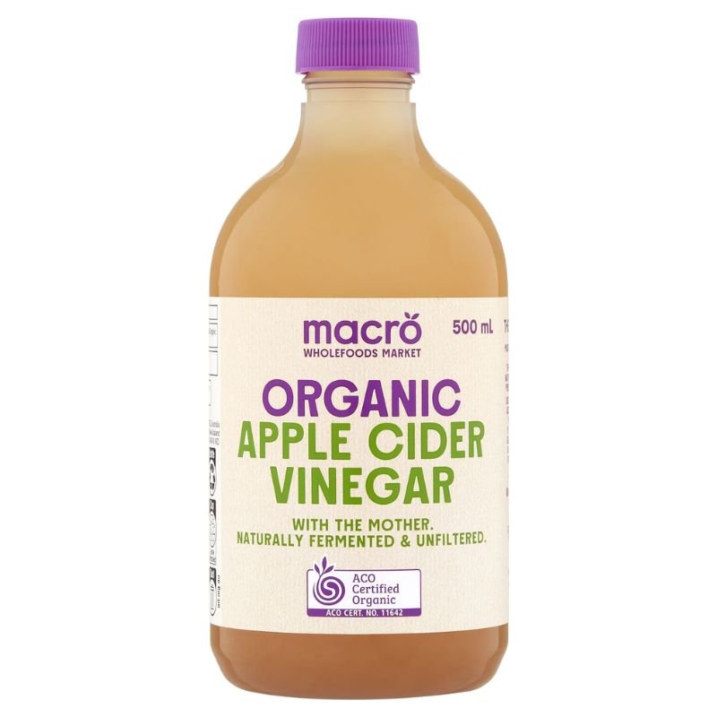 [Expiry: 03/10/2027] Woolworths Macro Organic Apple Cider Vinegar 500mL