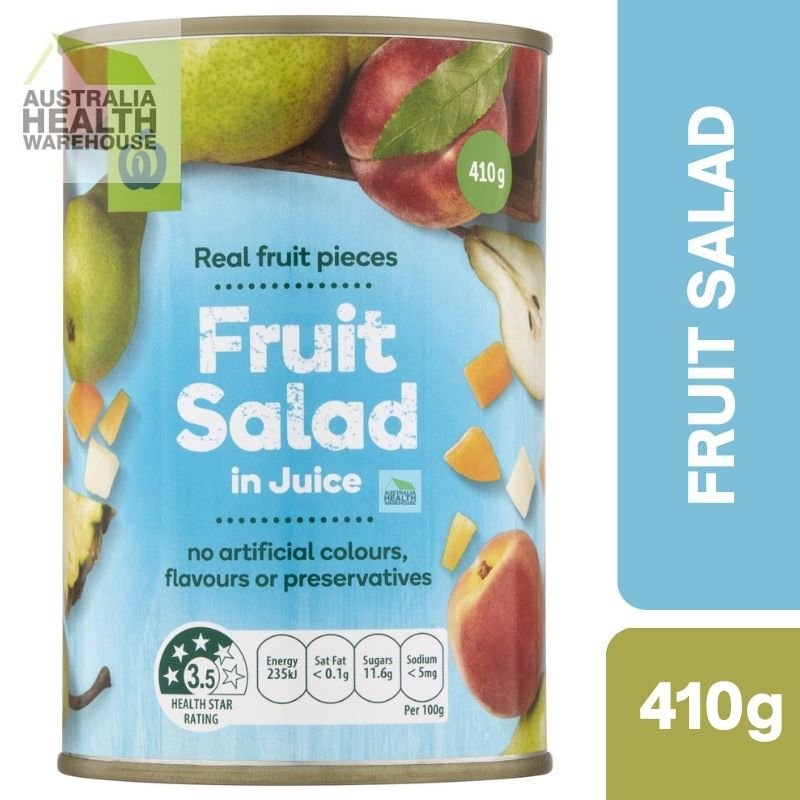Woolworths Fruit Salad In Juice 410g