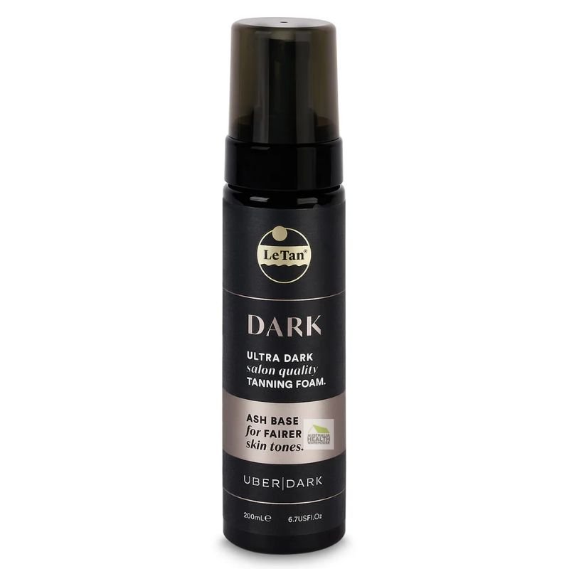 Le Tan Uber Dark Tanning Foam Ash Base 200mL