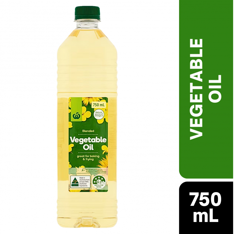 [Expiry: 08/2027] Woolworths Blended Vegetable Oil 750mL | Oz Mart
