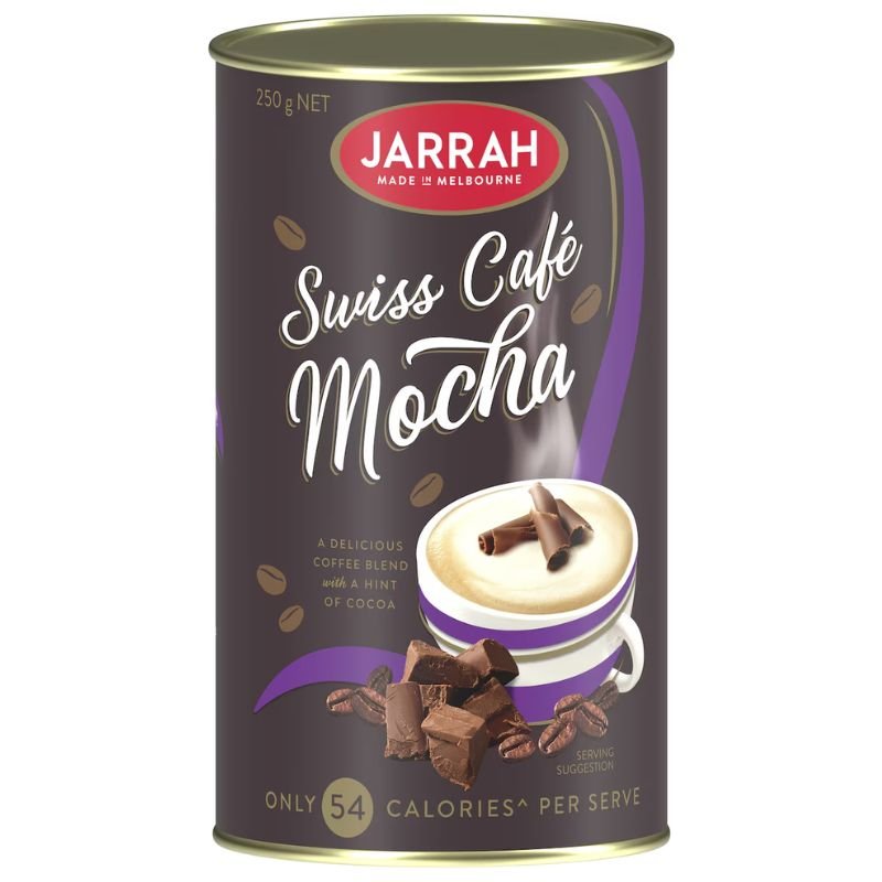 [Expiry Date: 14/10/2027] Jarrah Swiss Café Instant Mocha 250g