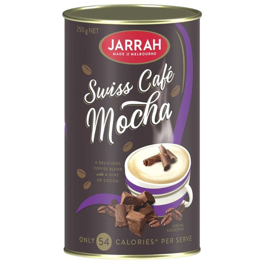 [Expiry Date: 14/10/2027] Jarrah Swiss Café Instant Mocha 250g