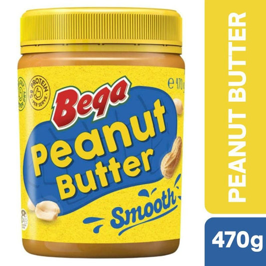 [CLEARANCE Expiry Date: 19/08/2026] Bega Peanut Butter Smooth 470g
