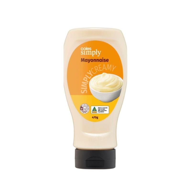 [CLEARANCE Expiry Date: 02/12/2026] Coles Traditional Mayonnaise 470g