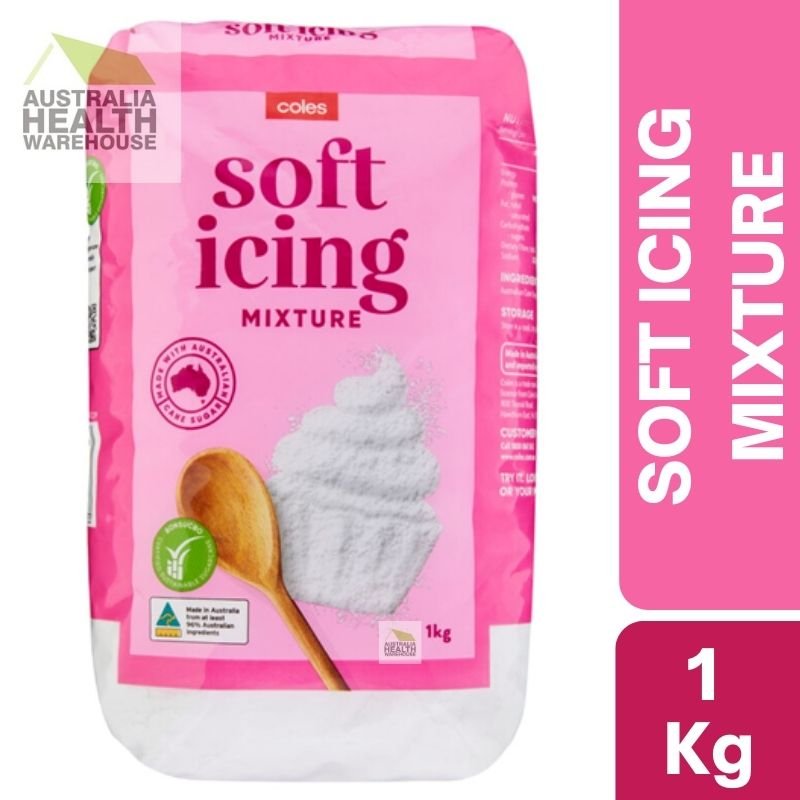 [Expiry Date: 23/05/2027]  Coles Soft Icing Mixture 1kg