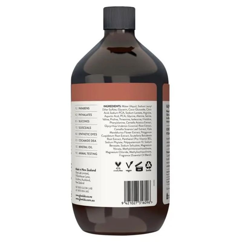 [Expiry: 08/2027] Glow Lab Antibacterial Foaming Coconut & Sandalwood Hand Wash Refill 900mL