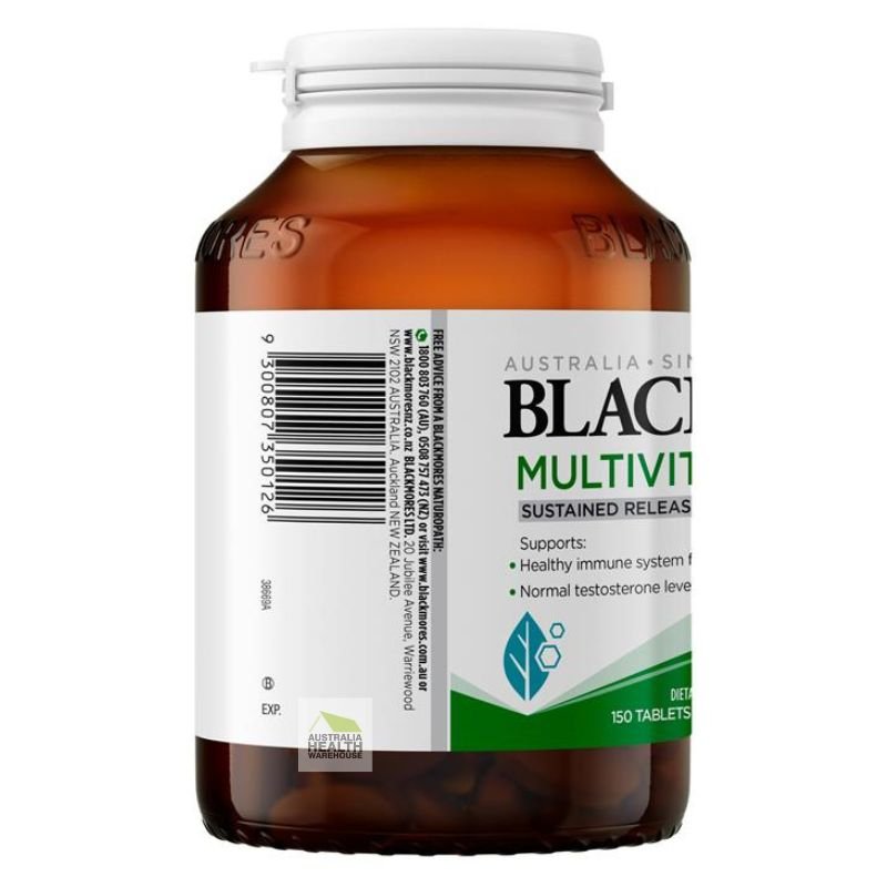 [Expiry: 10/2025] Blackmores Multivitamins for Men Sustained Release 150 Tablets