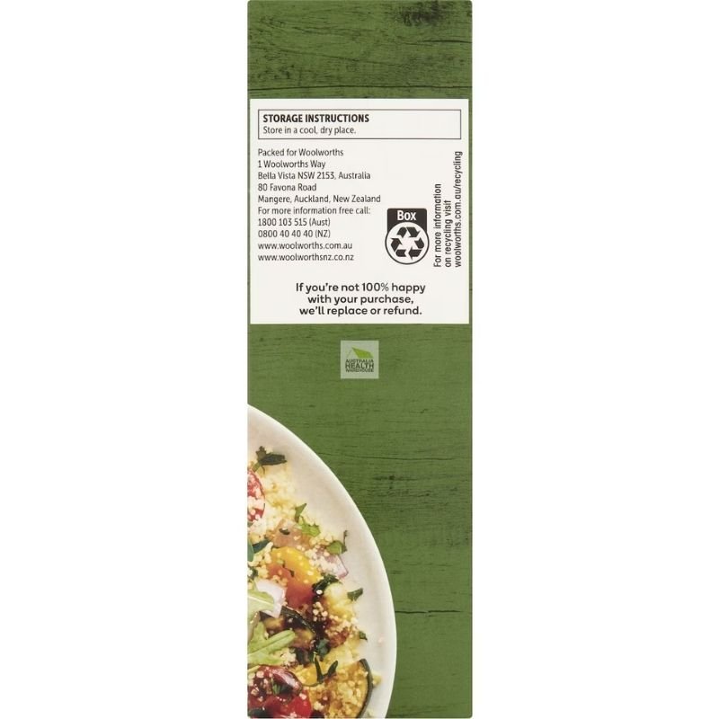 [Expiry: 10/12/2027] Woolworths Couscous 500g