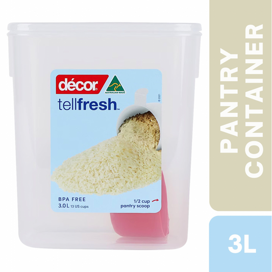 Decor Tellfresh Pantry Container Oblong 3 Litre