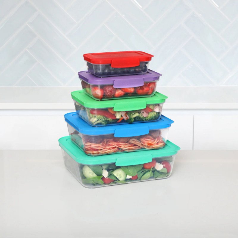 Sistema Nest It Nested Food Storage Containers 5 pack
