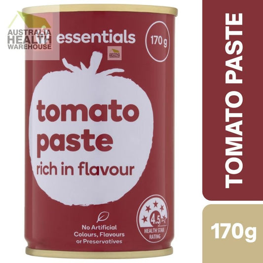 Woolworths Essentials Tomato Paste 170g