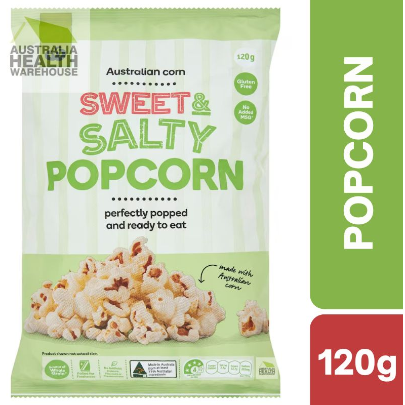 [CLEARANCE Expiry: 21/02/2026] Woolworths Sweet & Salty Popcorn 120g